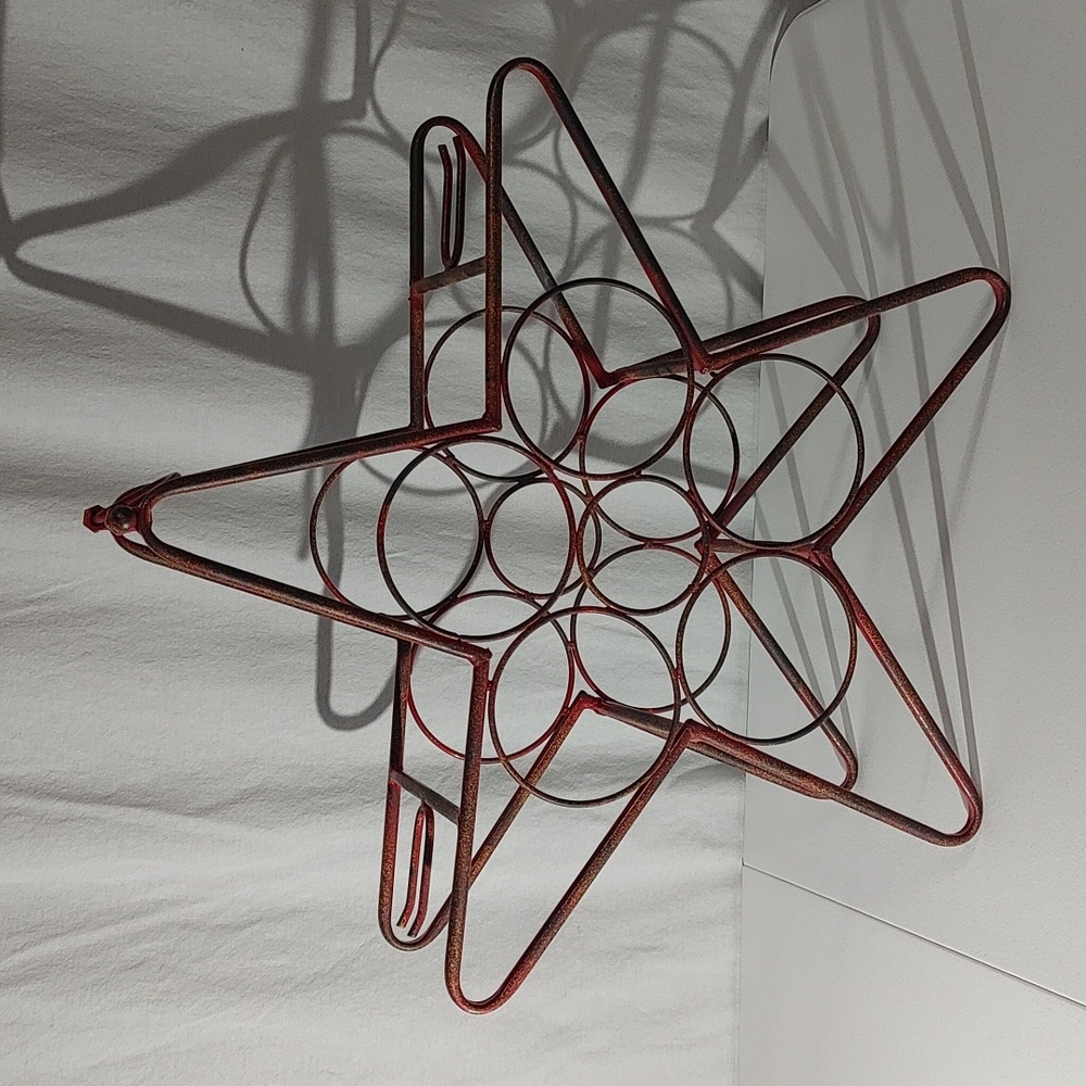 Star Counter Top Wine Rack